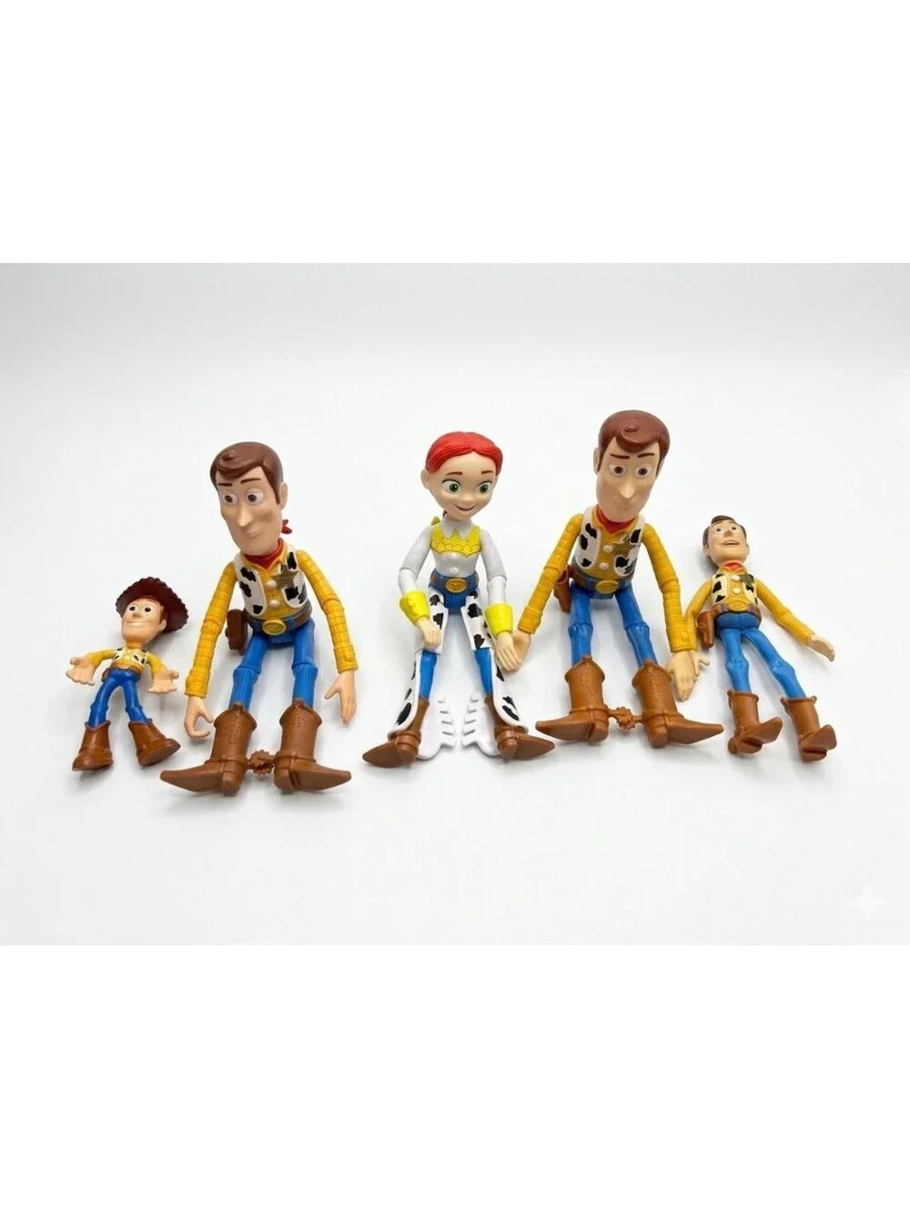 Disney Pixar Toy Story Lot of 5 Poseable Figures Woody Jessie Mattel 2017 2018